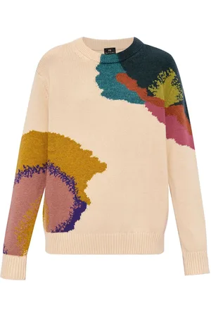 Paul Smith Intarsia-knit cotton-blend jumper