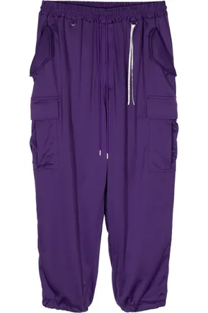 RANRA Purple Loftur Cargo Pants