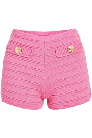 Retrofete Sandra ribbed knit shorts