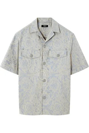 VERSACE Barocco jacquard shirt