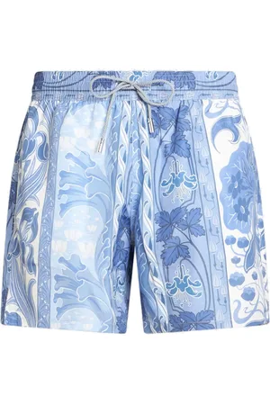 Etro Graphic-print swim shorts