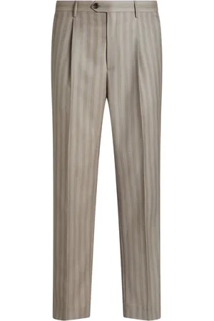 Etro Striped tailored trousers