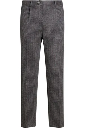 Etro Plaid chino trousers
