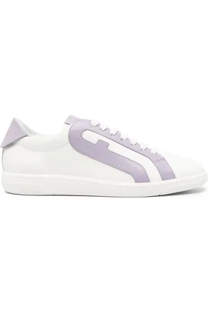 Furla Twist low-top leather sneakers