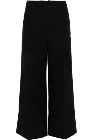 Twin-Set Cropped straight trousers