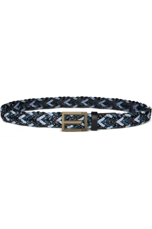 Etro Woven leather belt