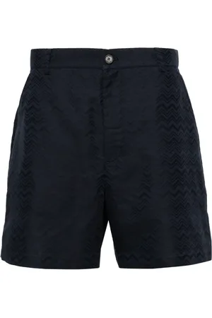 Missoni Chevron-jacquard chino shorts