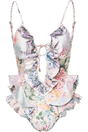ZIMMERMANN Halliday frilled swimsuit