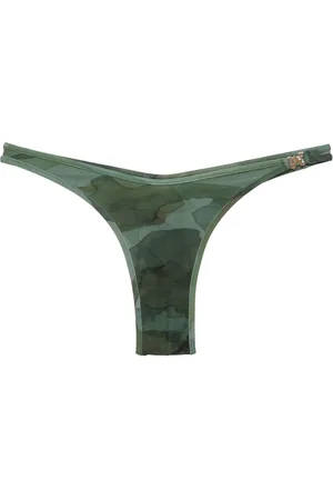Palm Angels Camo-print bikini bottoms