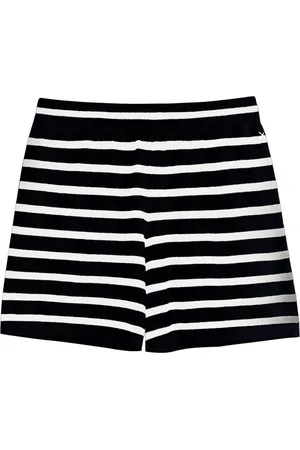 Chinti & Parker Striped knitted shorts