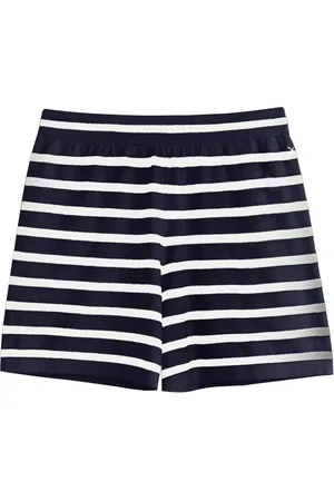 Chinti & Parker Striped knitted shorts
