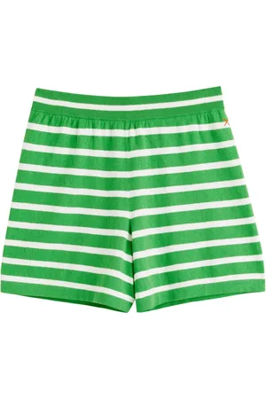 Chinti & Parker Striped knitted shorts