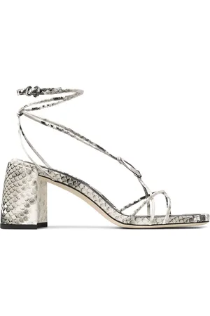 Jimmy Choo Onyxia 70mm leather sandals