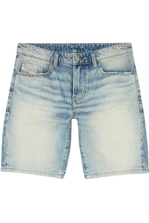 Diesel Fin mid-rise denim shorts