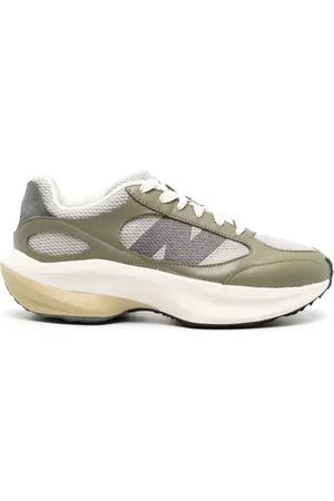 New Balance Logo-print leather sneakers