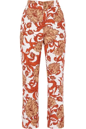 La DoubleJ Hendrix straight-leg cropped trousers