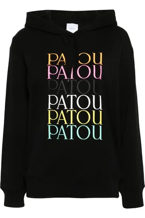 Patou Logo-print cotton hoodie