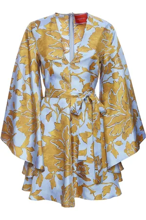 La DoubleJ Magnifico silk minidress