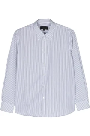 NILI LOTAN Raphael striped cotton shirt