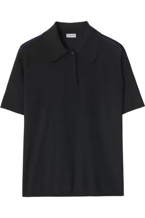 Burberry Short-sleeve wool polo shirt