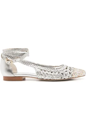 Sarah Chofakian Bistrot leather ballerina shoes