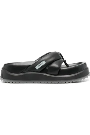 Premiata Padded-design leather sandals
