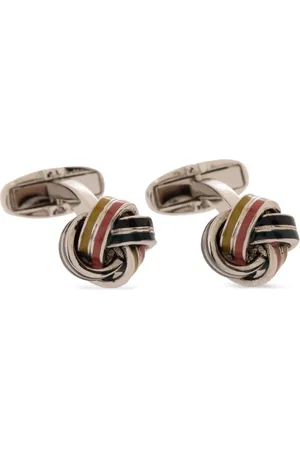 Paul Smith Striped knot cufflinks