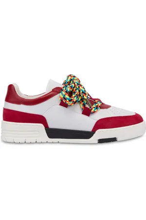 Moschino Streetball panelled sneakers