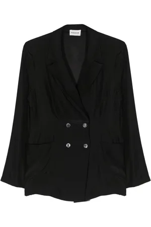 P.A.R.O.S.H. Double-breasted silk blazer