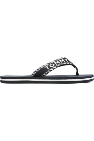 Tommy Hilfiger Logo-jacquard flip flops