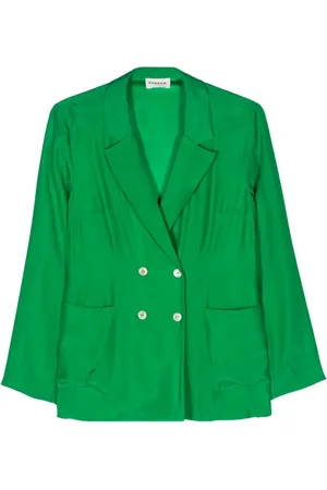P.A.R.O.S.H. Double-breasted silk blazer