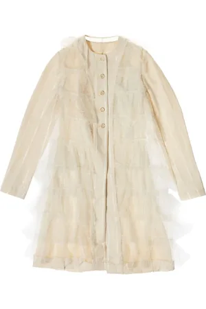 UMA WANG Layered single-breasted coat