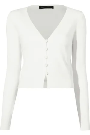 Proenza Schouler Silk Addie cardigan