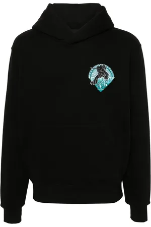 AMIRI Panther-print jersey hoodie