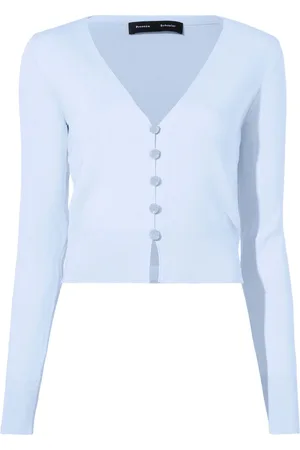 Proenza Schouler Sky silk Addie cardigan