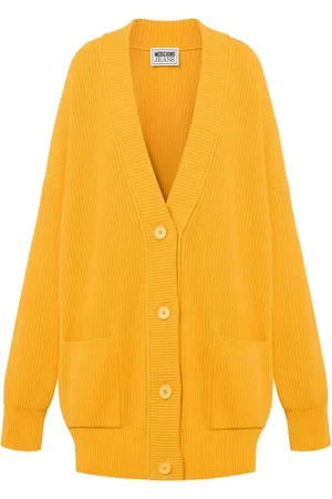 Moschino Couture Gold sale V-neck Cardigan