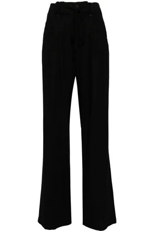 GOEN.J High-waisted straight-leg trousers