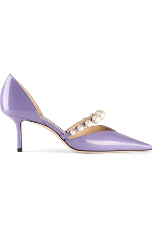 Jimmy Choo Aurelie 65mm leather pumps
