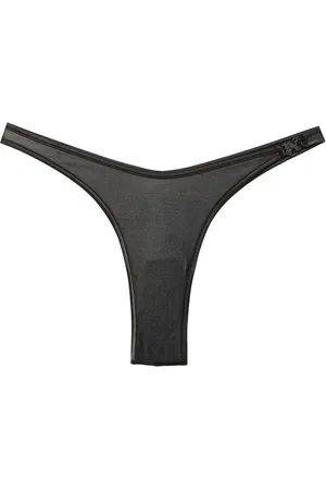 Palm Angels Monogram-plaque bikini bottoms