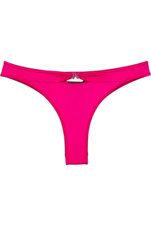 Palm Angels Monogram-plaque bikini bottoms