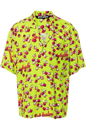 Palm Angels Cherry-print shirt