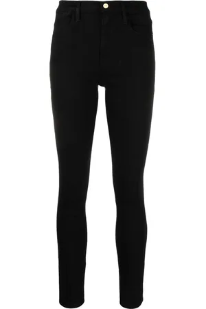 Frame High rise skinny jeans