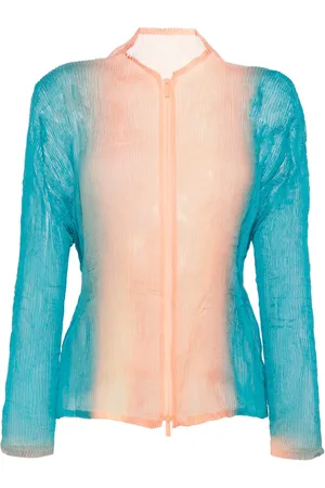 Issey Miyake Plissé gradient bouse