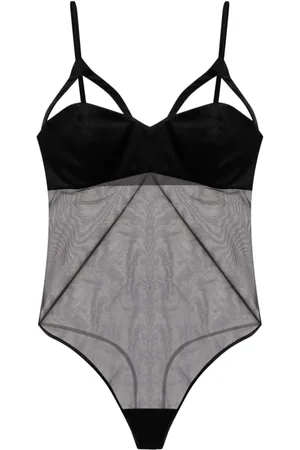 Kiki de Montparnasse Maxim panelled bodysuit