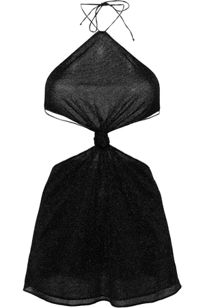 Oseree Lumière lurex minidress
