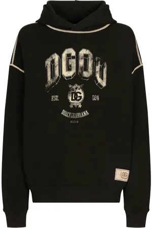 Dolce & Gabbana DG-print cotton hoodie