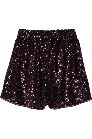 Oseree Sequinned short shorts