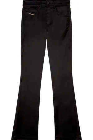 Diesel P-Ebbey mid-rise flared trousers
