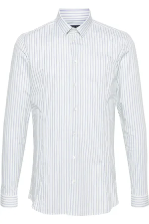 Patrizia Pepe Striped poplin shirt
