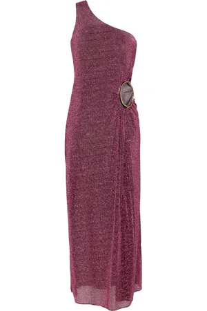 Oseree Lumière O-ring maxi dress